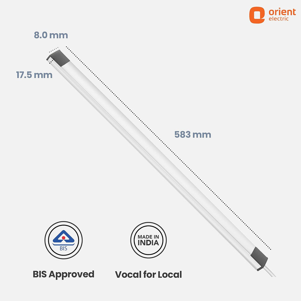 Orient Electric Deco Cabinet Light 10W, Small Batten, 4000K (Pack of 1)