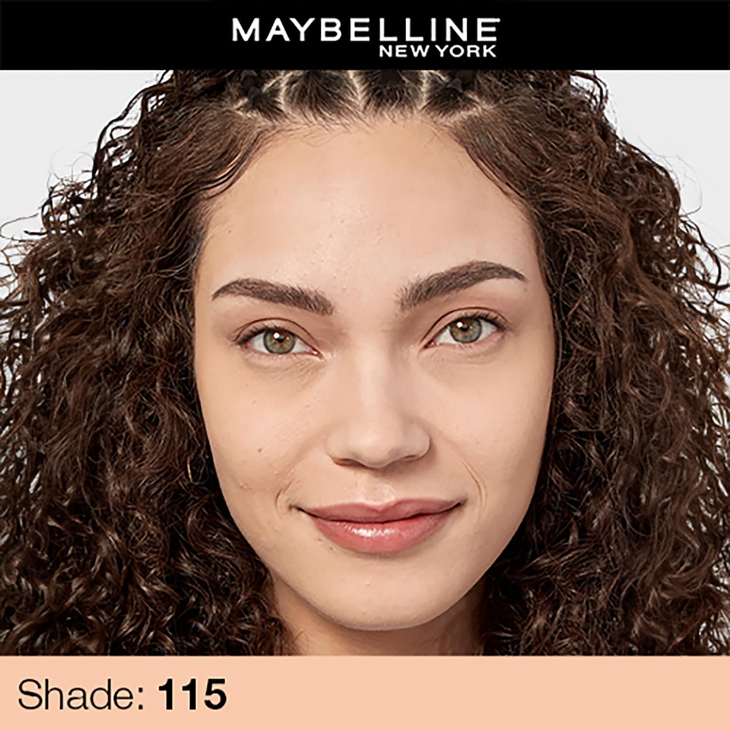 Maybelline New York Fit Me Matte + Poreless Liquid Foundation, 115 Ivory
