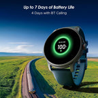 boAt Lunar Discovery – 2026 Edition w/ 1.39" (3.5 cm) HD Display, Bluetooth Calling, Emergency SOS, HR, SpO2 & Sleep Tracking Smart Watch for Men & Women (Active Blue)
