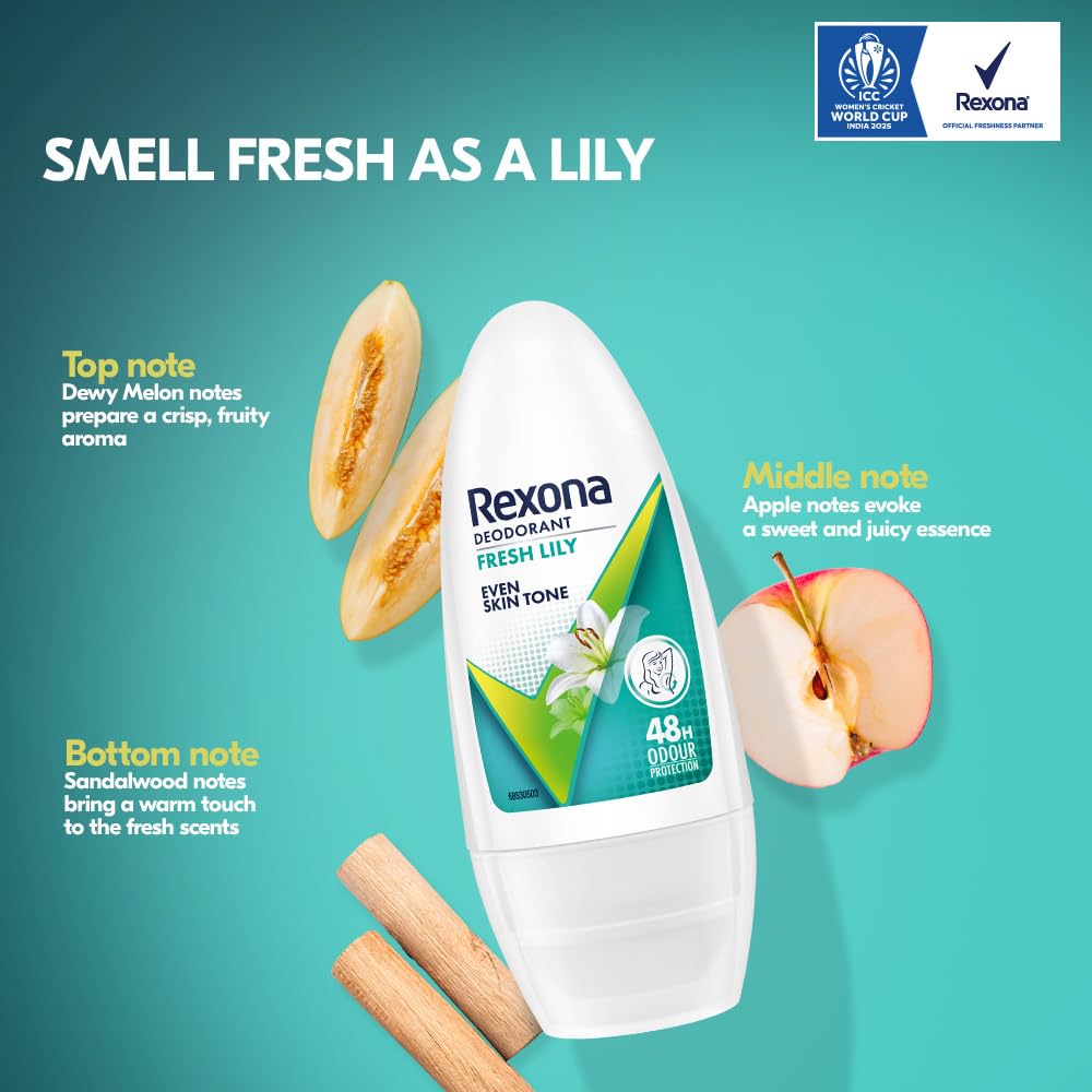 Rexona Shower Fresh Underarm Roll On Deodorant (50 ML),
