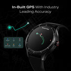 boAt Valour Watch 1 GPS, AI Based Auto Gym Mode,Built-in GPS, Advanced X2 Chip, 6-axis sensors, 3 ATM,15 Days Battery,1.43" AMOLED Display w/Gorilla Glass Smart Watches for Men & Women (Active Black)