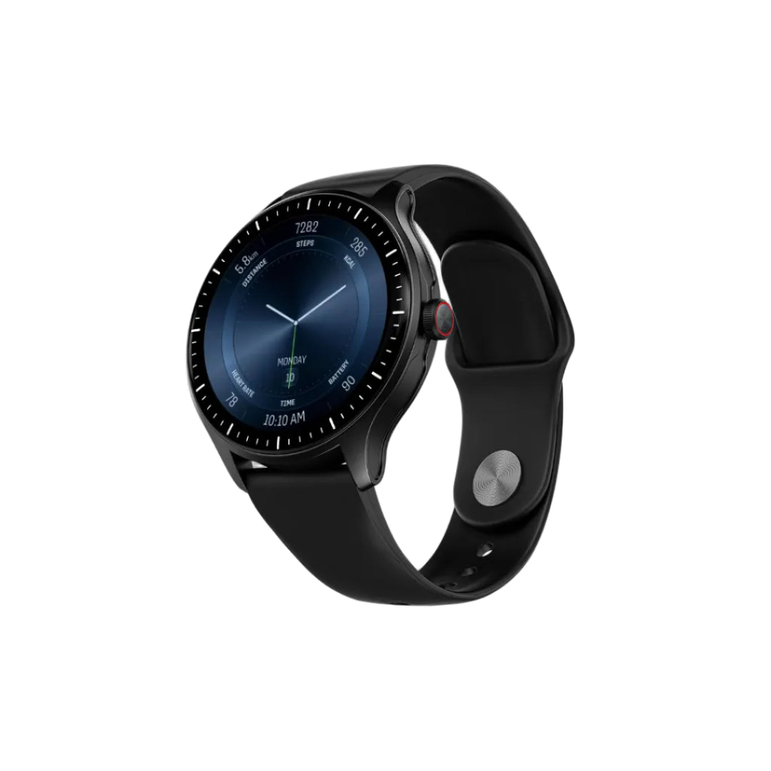boAt Valour Watch 1 GPS, AI Based Auto Gym Mode,Built-in GPS, Advanced X2 Chip, 6-axis sensors, 3 ATM,15 Days Battery,1.43" AMOLED Display w/Gorilla Glass Smart Watches for Men & Women (Active Black)