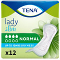 TENA Lady Normal Incontinence Pads for Women | Light Leaks | 12Pcs | 28cm