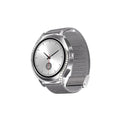 boAt Enigma Gem Women's Luxury Smart Watch w/ 1.19” (3.02cm) AMOLED Display, Emergency SOS Live Location Sharing, Female Wellness, Watch Face Studio, BT Calling, Watch for Woman (Metallic Silver)