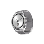 boAt Enigma Gem Women's Luxury Smart Watch w/ 1.19” (3.02cm) AMOLED Display, Emergency SOS Live Location Sharing, Female Wellness, Watch Face Studio, BT Calling, Watch for Woman (Metallic Silver)