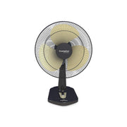 Crompton HighSpeed Torpedo 400-MM Table Fan (Black Yellow)