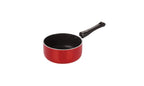 NIRLON Non Stick Food Grade Quality Aluminium Sauce Pan/Milk Pan/Coffee Pan/Tea Pan/Tea Pot/Milk Pot 16Cm - 1.2 Ltr Lpg Stove Compatible Only[New_26Mm_Classic_Sp(M)], 1.2 Liter