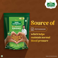 Tata Sampann Pure Raisins Seedless/Kishmish, 200g,