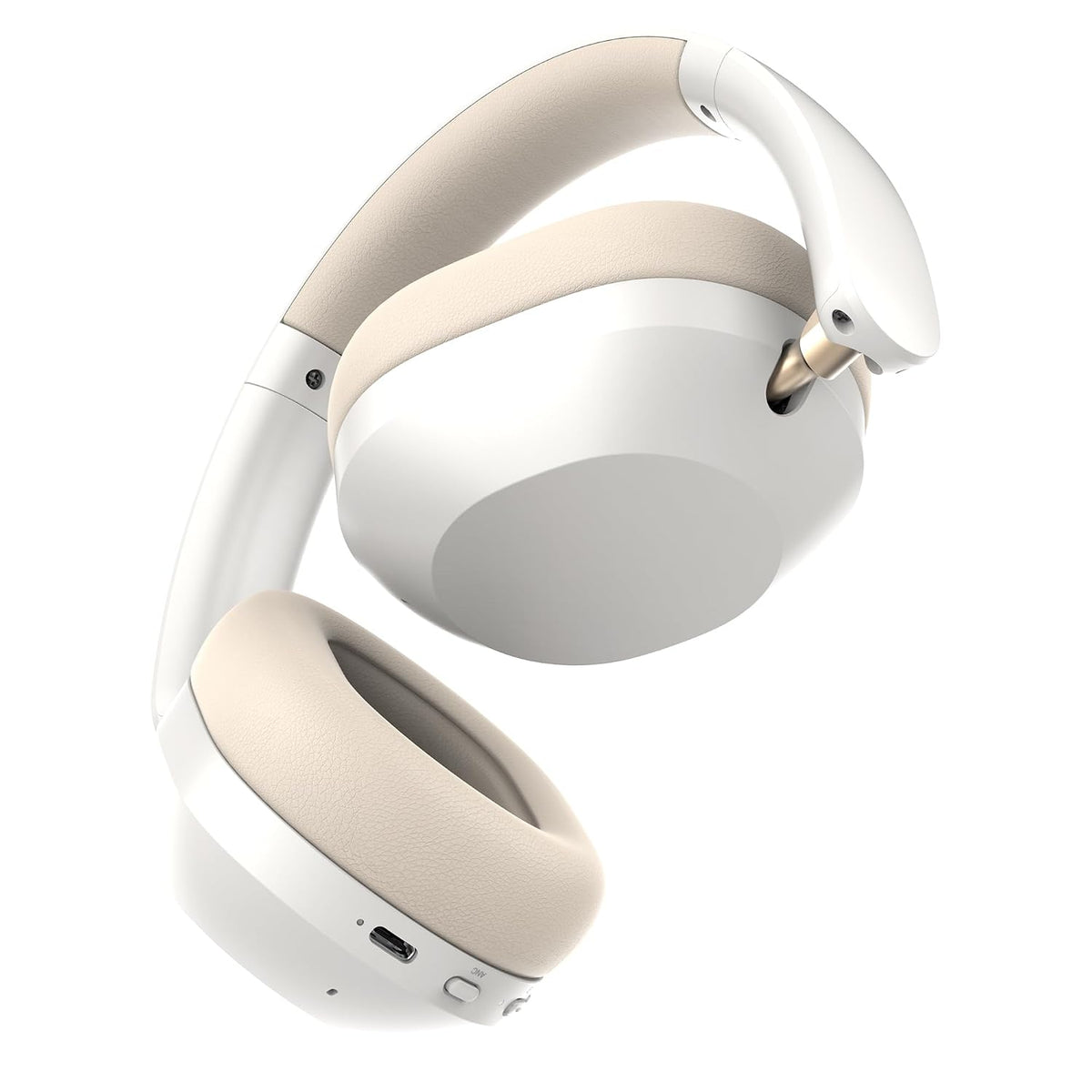realme TechLife Studio H1 Over The Ear Over Ear Wireless Headphone with 70Hours Playtime 360° Spatial Audio, 40mm Drivers, 80ms Superlow Latency, 43 dB Adaptive ANC-White