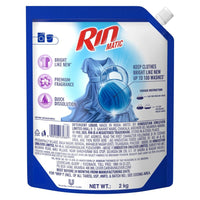 RIN Matic Liquid Detergent, 2Kg