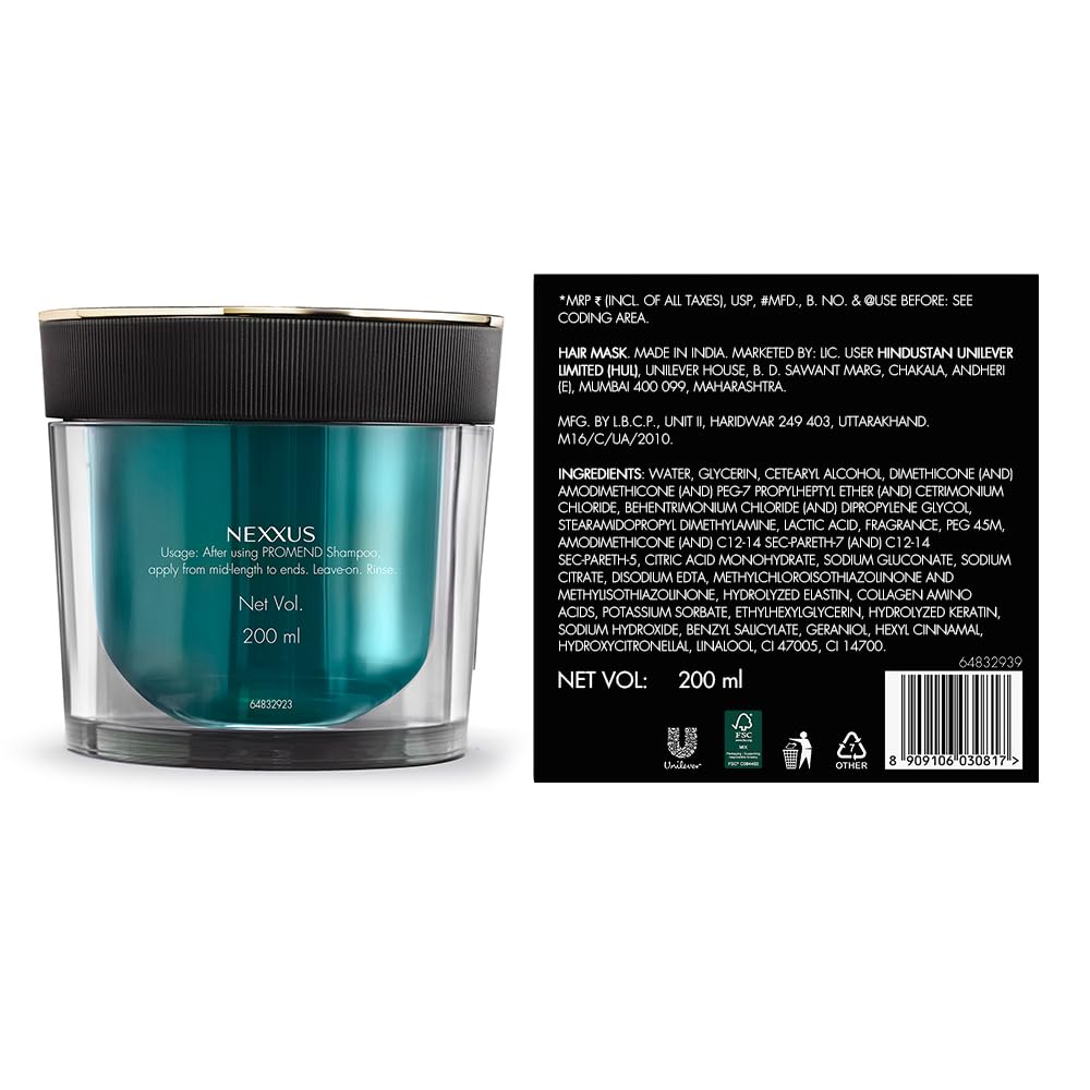 Nexxus Promend, Moisture Collagenizing Treatment Mask, 200ml,