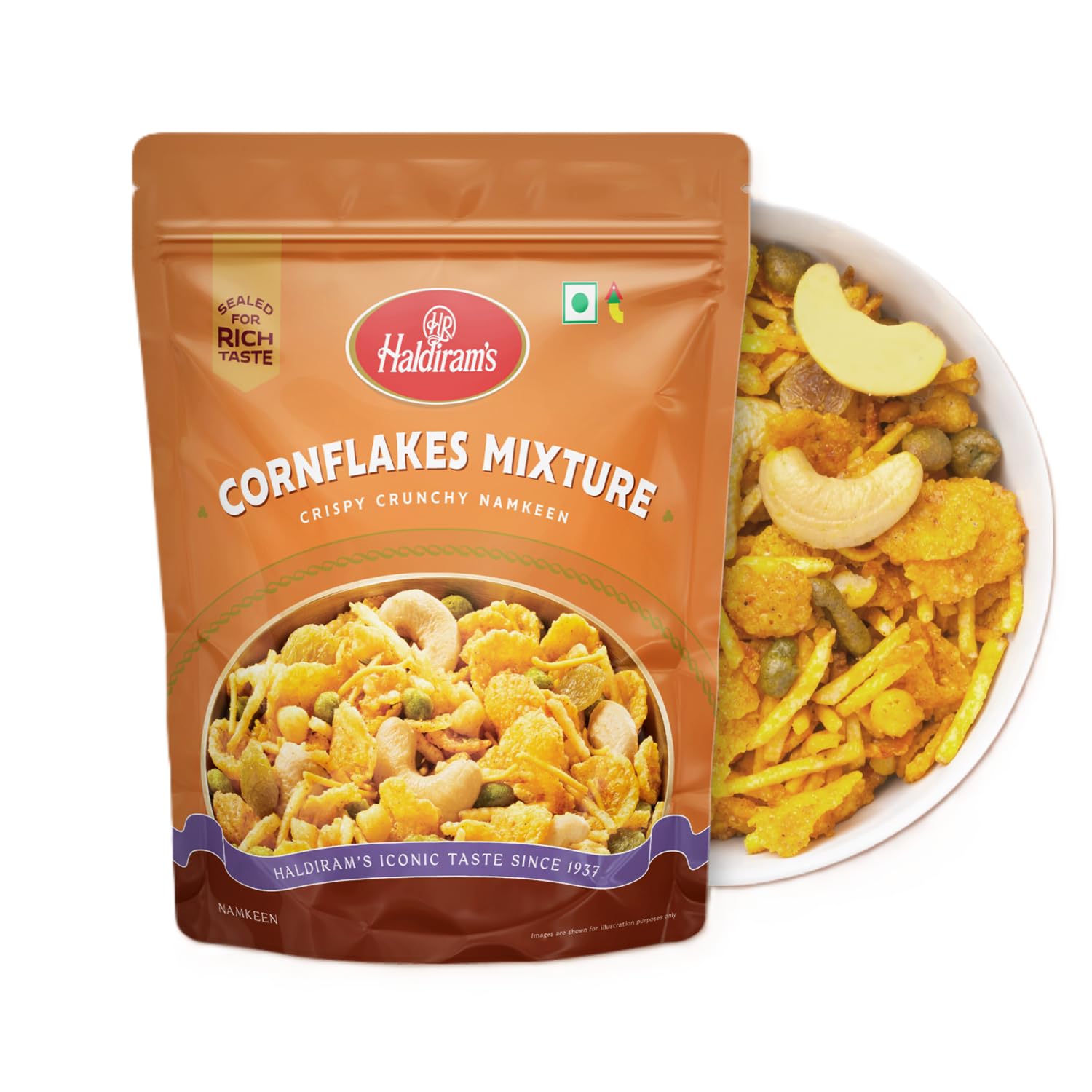 Haldirams Namkeen - Cornflake, Mixture 200g