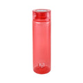 CELLO H2O Round Unbreakable Plastic Water Bottle Premium Edition | Lid is sealed by a silicone ring | Leak proof & break-proof | 1 Liter | Pink