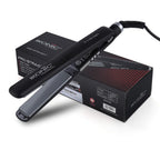 Ikonic Professional Pro Straight Hair Straightener For Women, 1.5 Inch Ceramic Floating Plates, Adjustable Temperature 130°C–230°C, Instant Heat-Up Technology, Frizz-Free Straightening, Smooth & Sleek Hair, Salon Professional Styling, Black