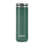 Milton Shiny 300 Thermosteel Water Bottle 280 ml, Long Hours Hot and Cold I Leak Proof Lid, ISI Certified I Vacuum Insulated I for Office, Gym, School I Green