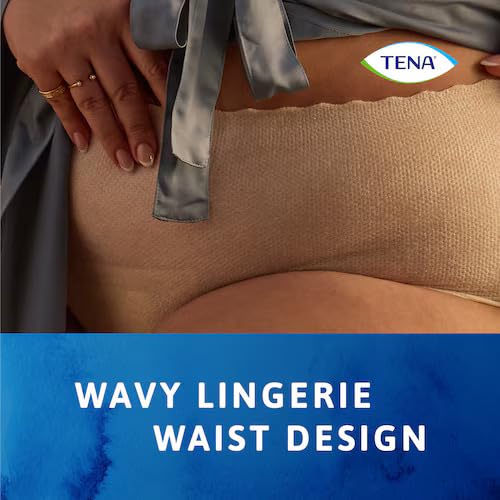 TENA Lady High Waist Adult Diaper Pants for Moderate to Heavy Bladder Weakness | 36 Pcs | Medium (M) Size | Incontinence Panties,Underwear for Women | Waist Size 30-42 inch | 75-105 cms