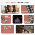 VGR Automatic Hair Curler for Women | Smart 2-Way Rotating Curling Iron | 32mm Ceramic Barrel