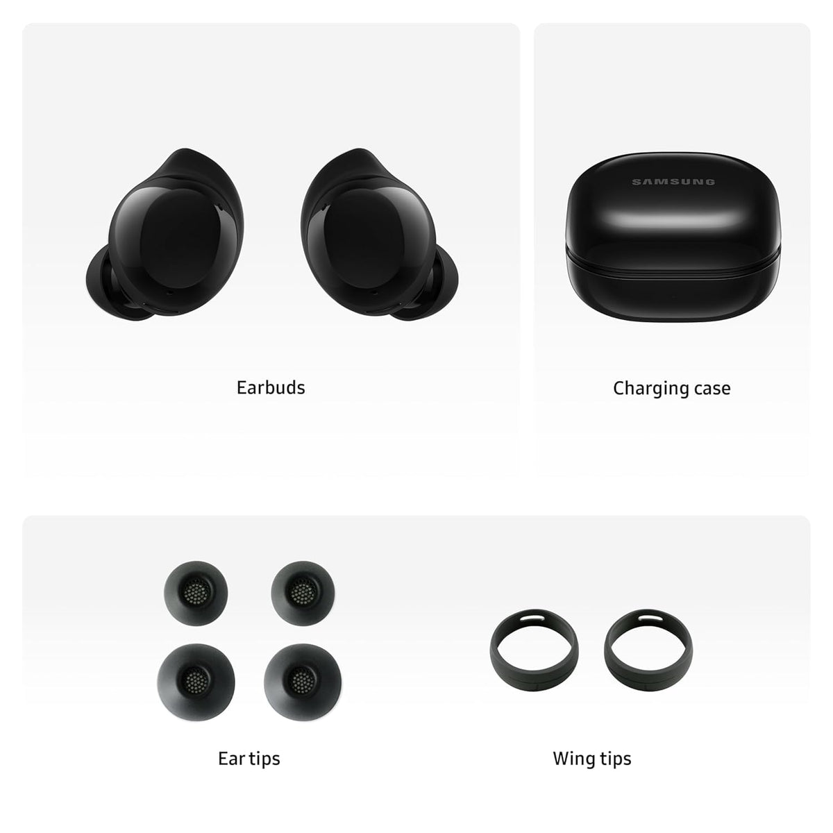 Samsung Galaxy Buds Core SM-R410 (2025) | Bluetooth 5.4 | Active Noise Cancelation | up to 35h Continuous Music Playblack - (Black) In Ear