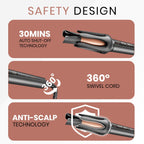 VGR Automatic Hair Curler for Women | Smart 2-Way Rotating Curling Iron | 32mm Ceramic Barrel