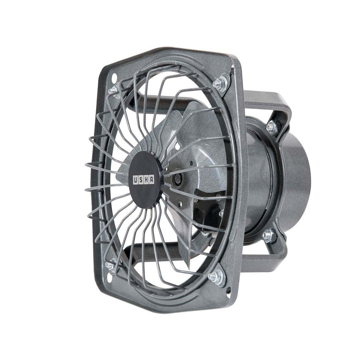 Usha Aeroclean Pro 150mm (6-Inch) Exhaust Fan for Kitchen | High Speed 100% Copper Motor | Goodbye Oil & Dust Coating |Scratch and Stain Resistant| Easy to Clean | 2-Year Warranty | Metallic Grey
