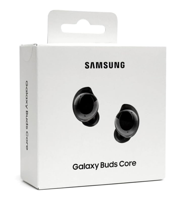 Samsung Galaxy Buds Core SM-R410 (2025) | Bluetooth 5.4 | Active Noise Cancelation | up to 35h Continuous Music Playblack - (Black) In Ear
