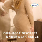 TENA Lady High Waist Adult Diaper Pants for Moderate to Heavy Bladder Weakness | 36 Pcs | Medium (M) Size | Incontinence Panties,Underwear for Women | Waist Size 30-42 inch | 75-105 cms