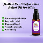 Jumpkin by Greenatva - Massage and Sleep Oil for Kids, Growing Pain Relief for Kids