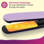 Philips India's No.1 Hair Styling Brand Hair Straightener, Minimized Heat Damage,SilkProtect Care, Titanium Ceramic Plates,Smooth Shiny Straight Hair, 2 Temperature Settings,For Indian Hair,BHS393