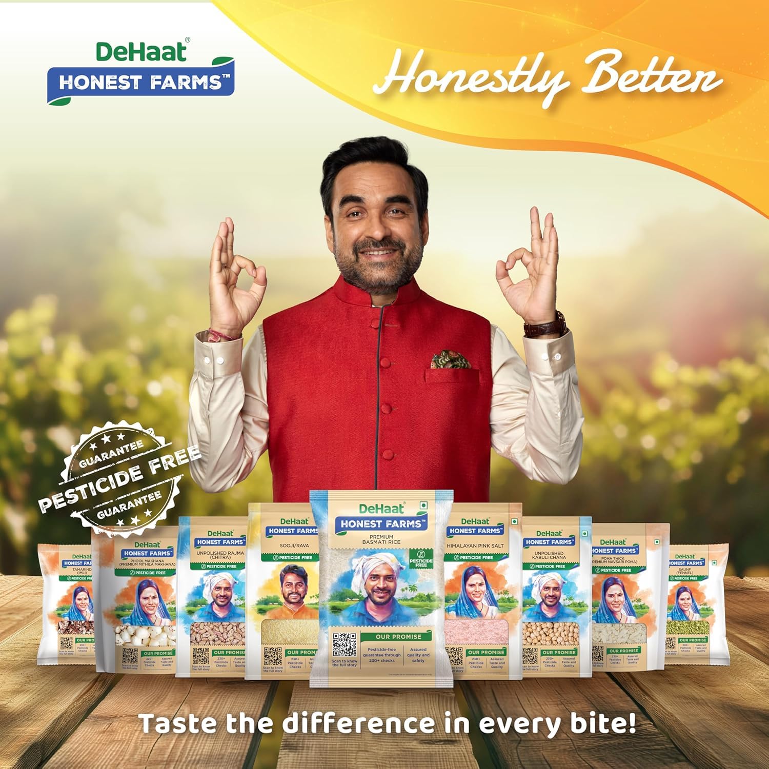 DeHaat Honest Farms Pesticide Free Unpolished Green Moong 500 GM
