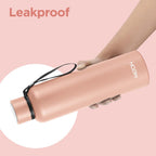 Milton Aura 1000 Thermosteel Water Bottle, 24 Hr Hot and Cold I Leak Proof Lid, ISI Certified I Vacuum Insulated I for Office, Gym, School I Beige