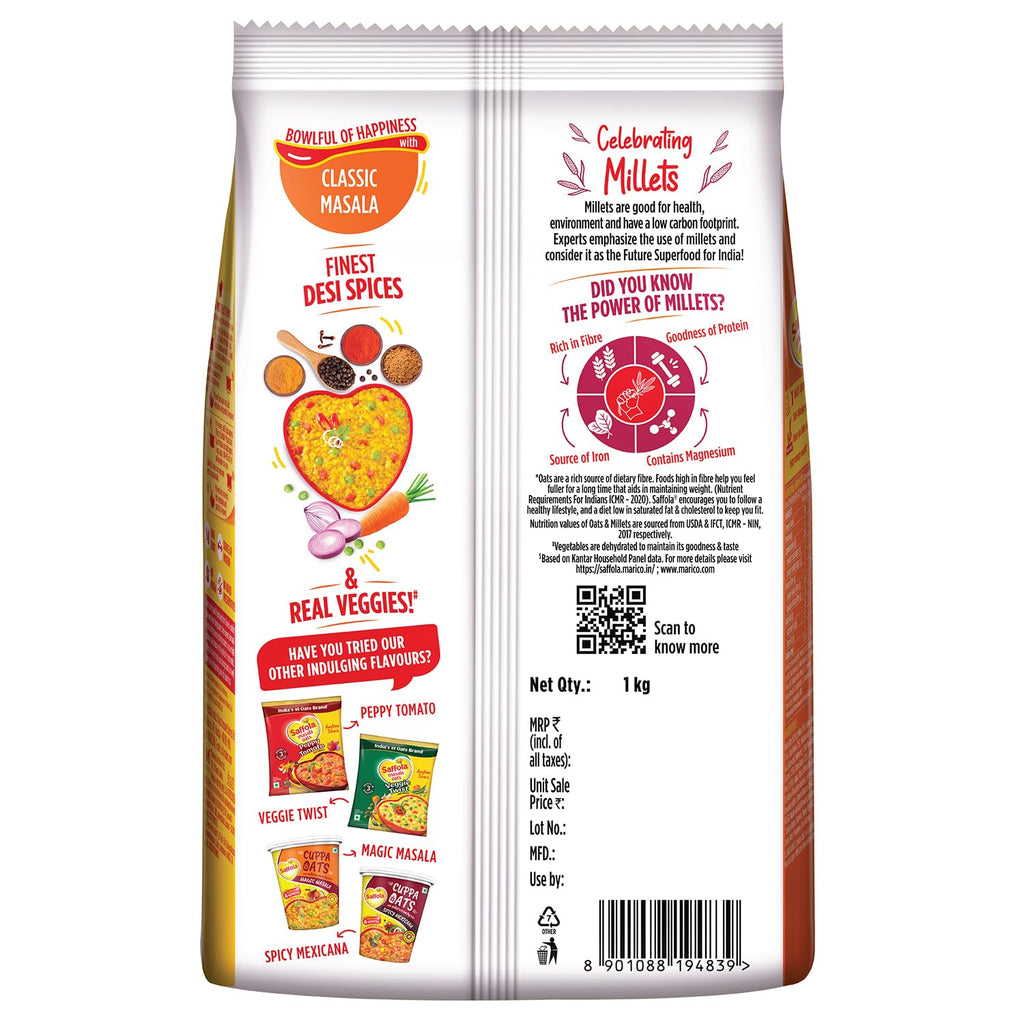 Saffola Masala Oats,1kg
