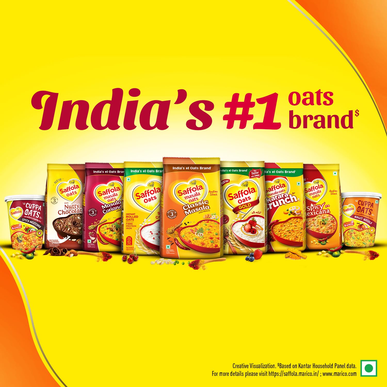 Saffola Masala Oats,1kg