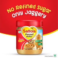 Saffola Peanut Butter with Jaggery, Crunchy 350 gm