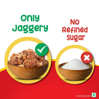 Saffola Peanut Butter with Jaggery, Crunchy 350 gm