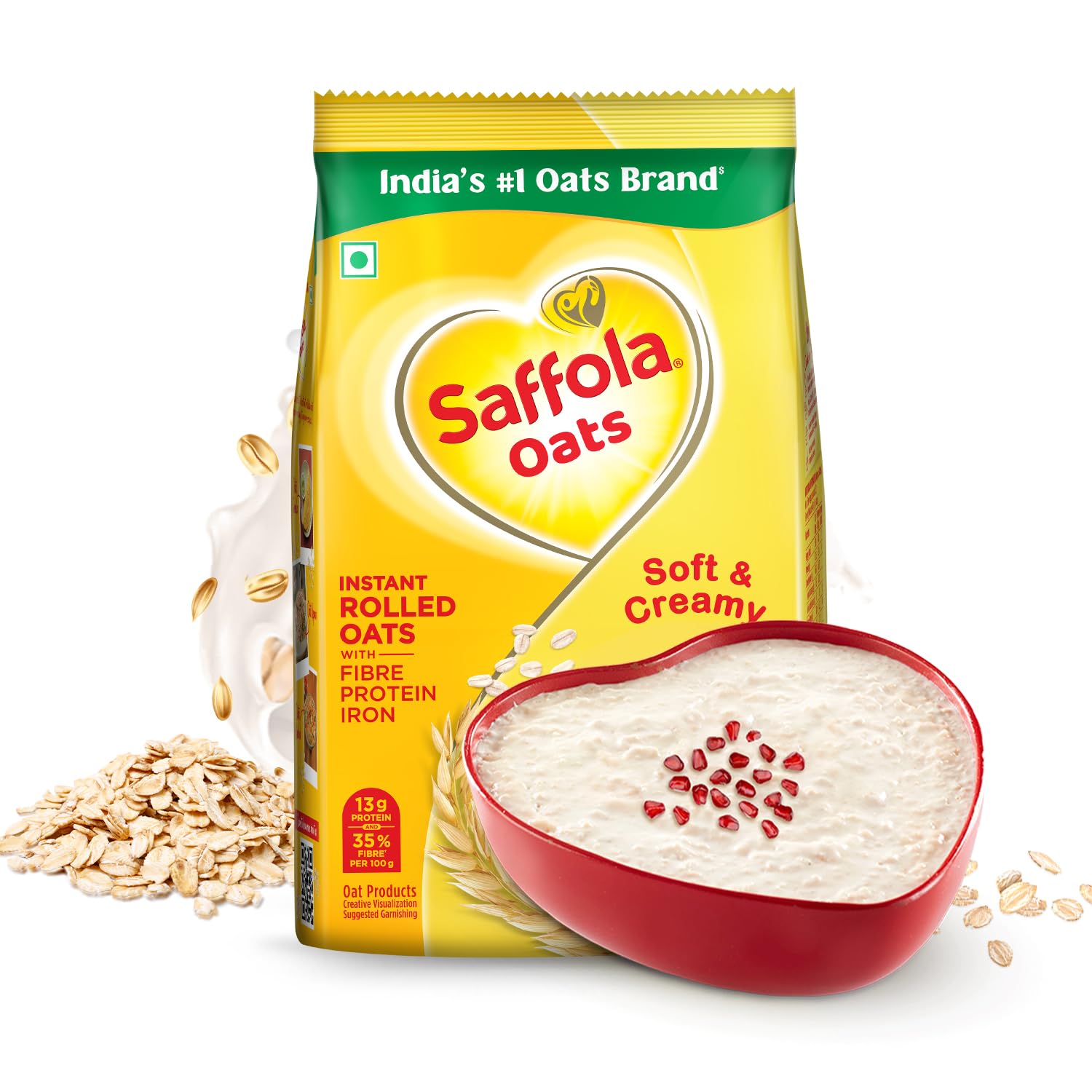 Saffola Oats soft & creamy, 1kg