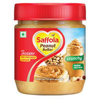 Saffola Peanut Butter with Jaggery, Crunchy 350 gm