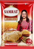 Samrat Chakki Atta |100% Whole Wheat Flour | Gehun Ka Atta (No Maida) (10 kg)
