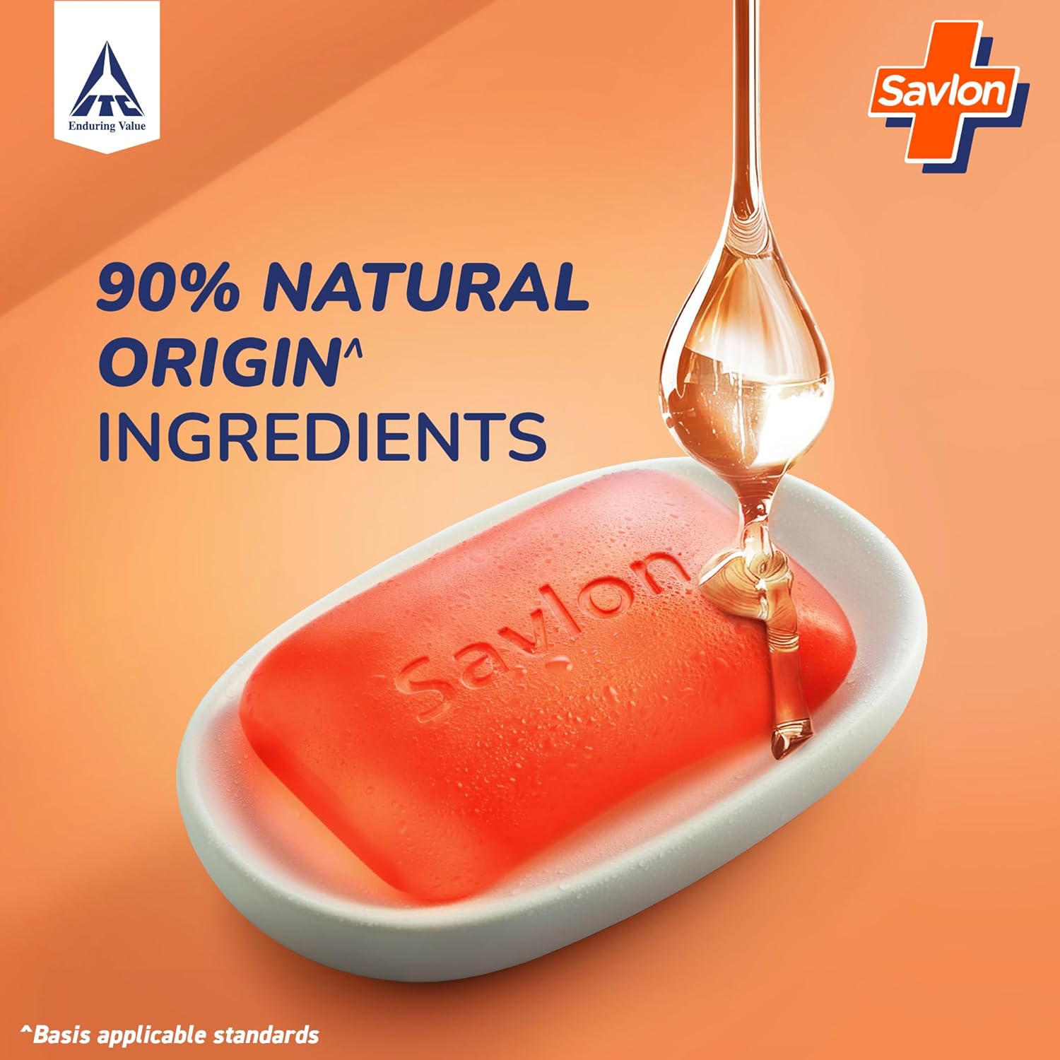 Savlon Moisturizing Glycerin Bathing Soap Bar 600g (120g Pack of 5) | 99.9% Germ Protection | Natural-Origin Glycerin | Value Family Pack | Soft Moisturized...