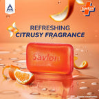 Savlon Moisturizing Glycerin Bathing Soap Bar 600g (120g Pack of 5) | 99.9% Germ Protection | Natural-Origin Glycerin | Value Family Pack | Soft Moisturized...