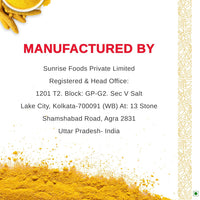 Sunrise Pure Turmeric Spice Powder Pouch, 500 Gram