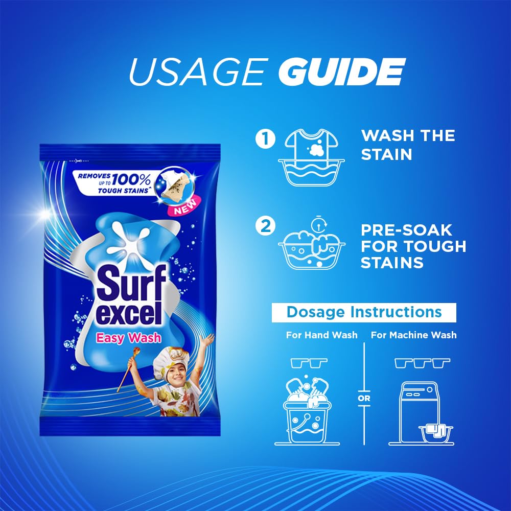 Surf Excel Easy Wash Detergent Powder 5 kg