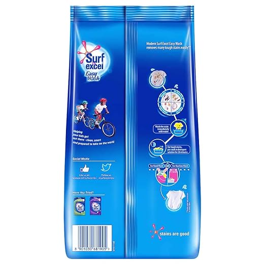 Surf Excel Easy Wash Detergent Powder (1kg)