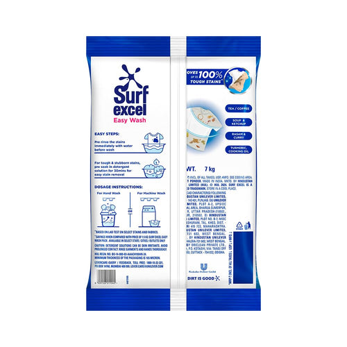 Surf Excel Easy Wash Detergent Powder7 kg