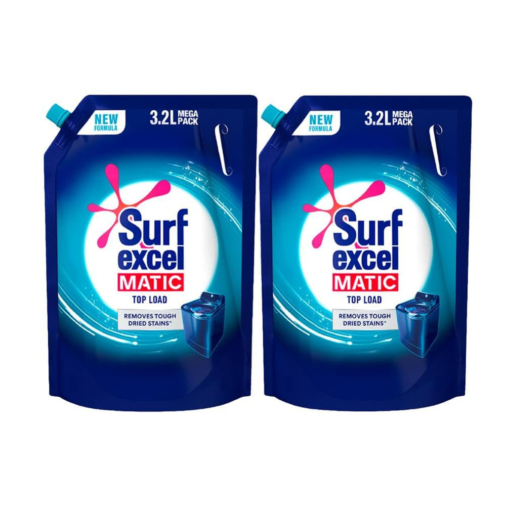 Surf Excel Matic Top Load Liquid Detergent 3.2 L Refill
