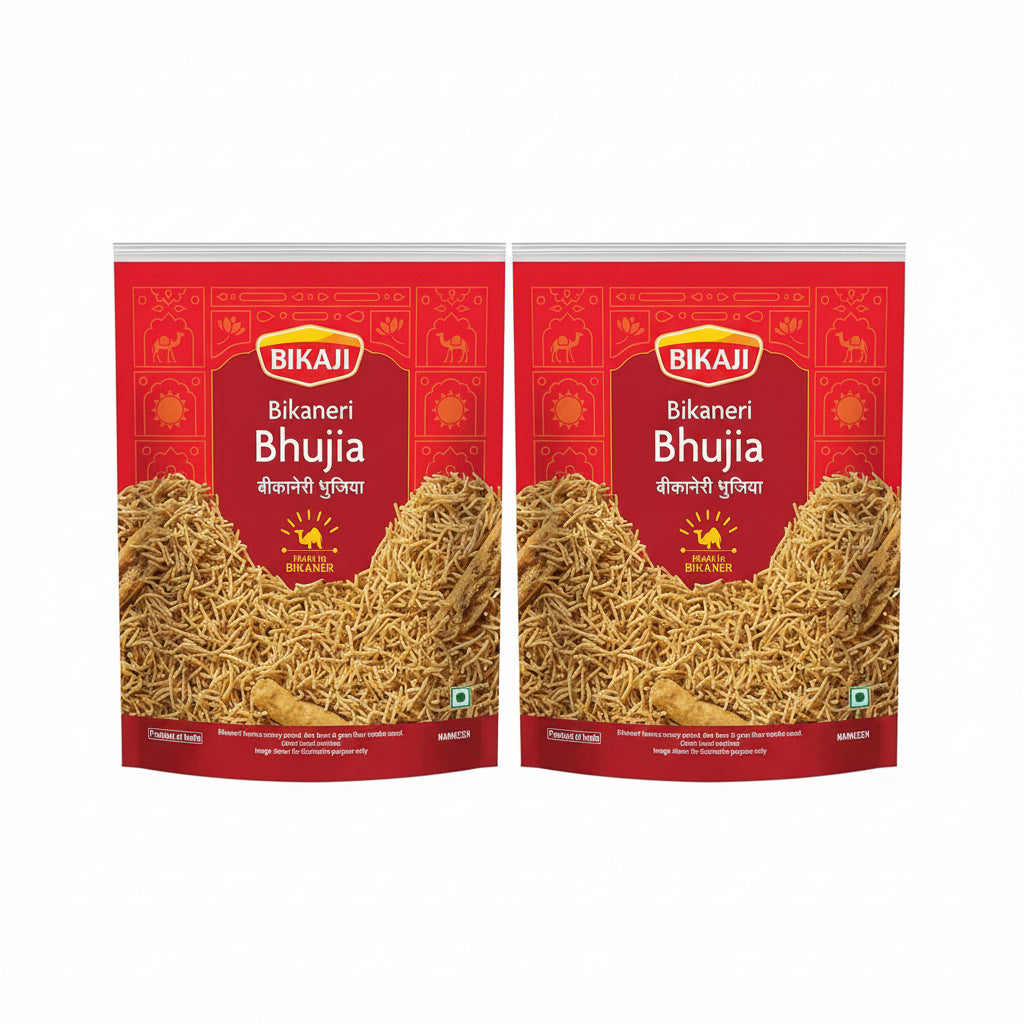 Bikaji Bhujia 1kg (Pack of 2)