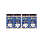 Nutriorg 100% Organic Rolled Oats 2000gm | Pack of 4 | Gluten Free | High protein | Weight loss | Fibre Rich | Easy to Cook | Overnight Oats | Nutritional Breakfast Cereal Oats | Air Tight Plastic Jars