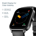 boAt Ultima Ember 2 Smartwatch, 1.96” AMOLED Display, Ultra Bright 1000 nits Brightness, AOD, Personalized Fitness Nudges, Functional Crown, 100+ Sports Mode smartwatch for Men & Women (Active Black)