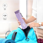 MILTON Handy 850 Stainless Steel Sipper Water Bottle 780 ml, Single Walled, ISI Certified I Leak Proof Lid, Rust Proof I For School, Office, Gym I Purple