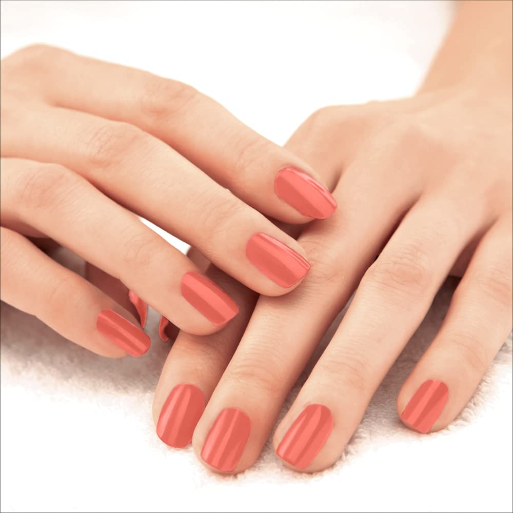 LAKMÉ 9 To 5 Primer + Glossy Finish Nail Colour|| Mauvemacaroon|| 6Ml