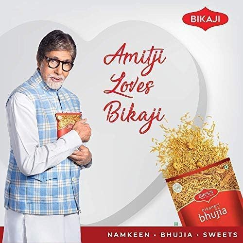 Bikaji Bhujia 1kg (Pack of 2)